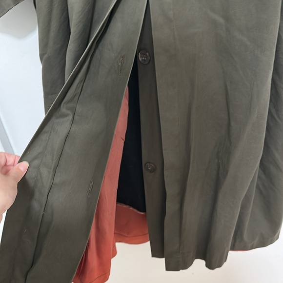 KENNETH BARNARD | Vintage Green Trench - Picture 7 of 10